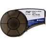 Brady M21-750-499 fita preto sobre branco 19,1mm x 4,88m