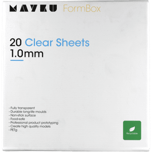 Mayku FormBox Clear Sheets  1.0mm (20 Pack)