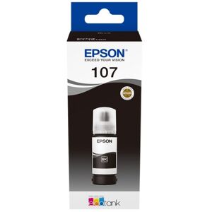 Epson 107 EcoTank bläckflaska, 70 ml - svart