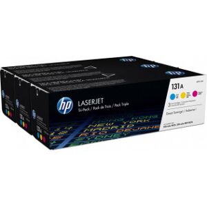 HP 131a -Lasertonerpaket, 3 Färger