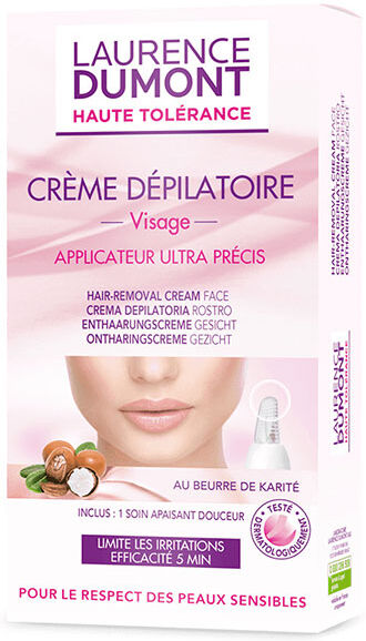 Laurence Dumont Haute Tolérance Crème Dépilatoire Visage 20ml