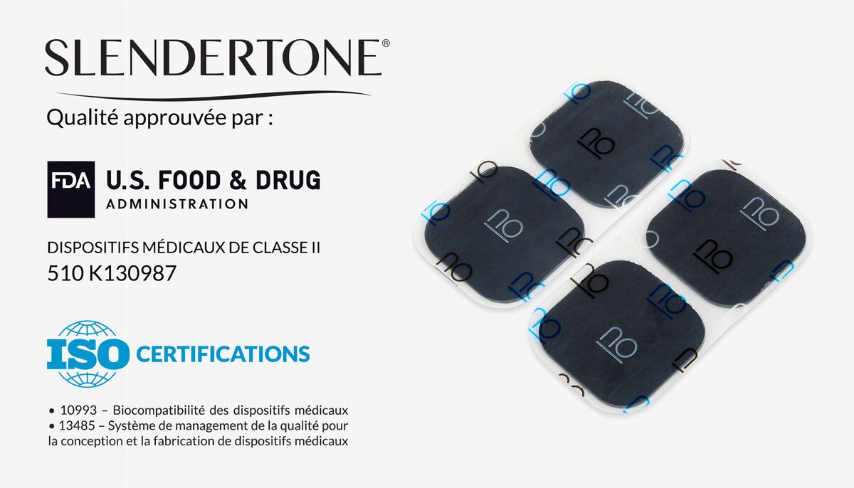 SLENDERTONE Électrodes rechange accessoire Bras System