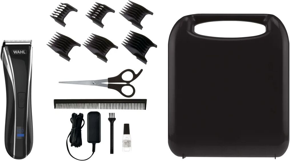 Wahl Kit de tondeuse à cheveux 13 pcs Lithium Pro LCD 6W