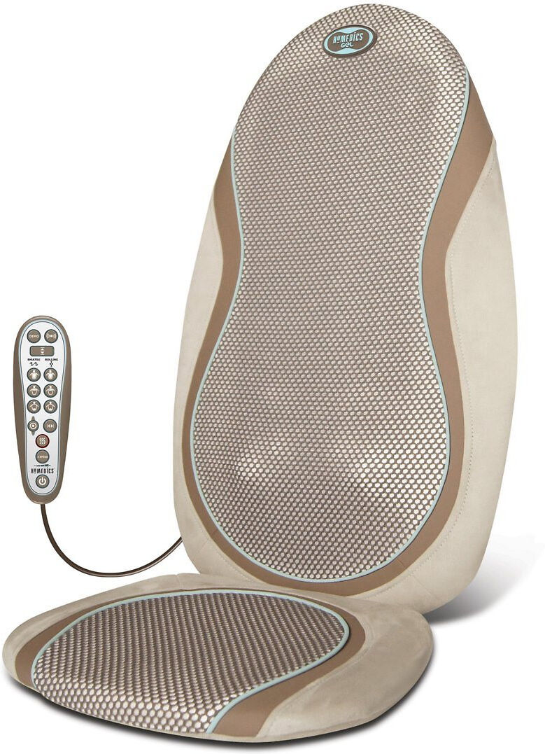 HOMEDICS Shiatsu-Massage-Sitzauflage mit Komfort-Gel BEIGE