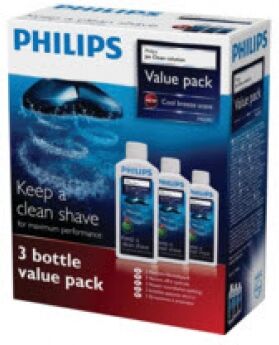 Philips HQ203/50 - Jet Clean Reinigungsmittel - 3er Pack