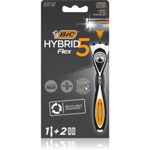 BIC FLEX5 Hybrid rasoir + lames de rechange 2 pièces 1 pcs - Publicité