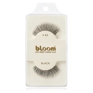 Bloom Natural faux-cils de vrais cheveux No. 82 (Black) 1 cm