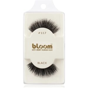 Bloom Natural faux-cils de vrais cheveux No. 117 (Black) 1 cm