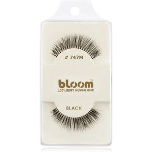 Bloom Natural faux-cils de vrais cheveux No. 747M (Black) 1 cm