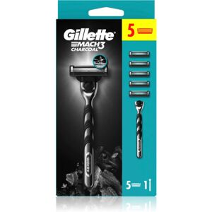 Gillette Mach3 Charcoal rasoir + lames de rechange 5 pcs - Publicité