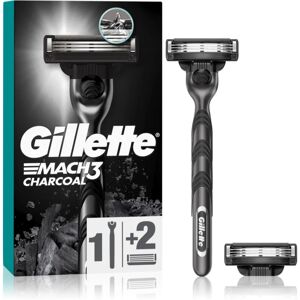 Gillette Mach3 Charcoal rasoir + lames de rechange 2 pcs - Publicité