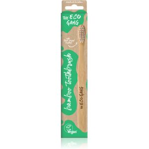 The Eco Gang Bamboo Toothbrush medium brosse à dents medium 1 ks 1 pcs