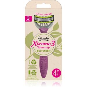 Wilkinson Sword Xtreme 3 Beauty Eco Green rasoir jetable 4 pcs - Publicité