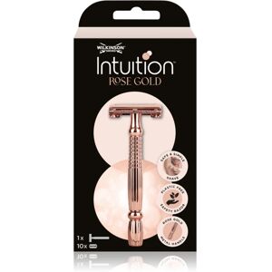 Wilkinson Sword Intuition Rose Gold Razor rasoir + lames de rechange - Publicité