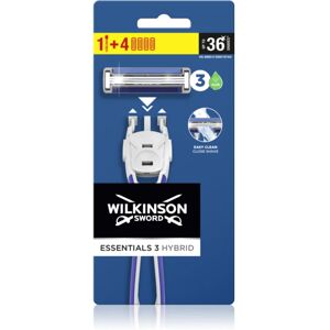 Wilkinson Sword Essentials 3 Hybrid rasoir + tête de rechange 1 pcs - Publicité