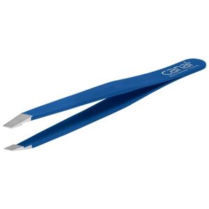 canal® Pince à cheveux oblique, bleu foncé, inoxydable 9 cm