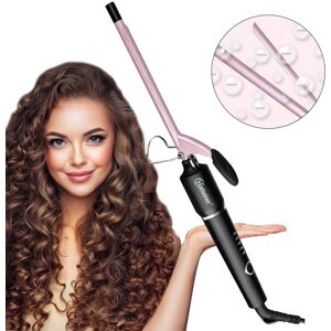 Ceramic 1/2-Inch Curling Iron Small Curling Iron 3/8 Curling Iron with Adjustable Temperature 9mm Hair Curler