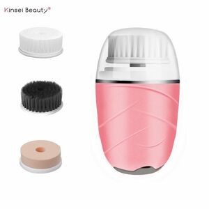 Kinsei Beauty KinseiBeauty 3 En 1 Brosse faciale électrique Nettoyant Peau Masseur Visage Brosse Nettoyant Pore Profonde Rotation Imperméable Visage Brosse Machine - Publicité