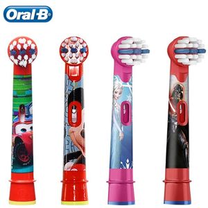 Oral-B 3 pcs Oral B Têtes de brosse électrique Poils extra mous EB10 Recharges de remplacement pour Oral B enfants Brosse à dents électrique - Publicité