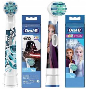 2 embouts Oral-B pour enfants Disney Frozen, Star Wars - Publicité