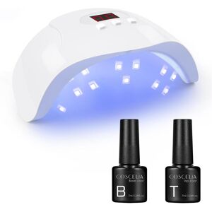 Ensemble d ongles 36W UV lampe à LED ensemble de sèche-ongles ensemble de Gel d ongle avec Kit d outils d art d ongle