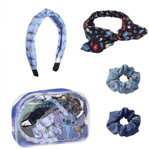 Cerda Lot de 4 Accessoires à Cheveux Stitch Disney