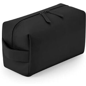 BagBase BG332 Trousse de toilette en PU mat, Noir - Publicité