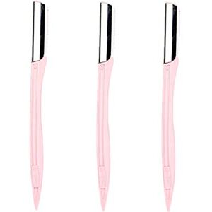 BOduShang Rasoir Sourcil Sourcils Rasoirs Pour Femmes Dermaplaning Dermaplaning Lames Pour Le Visage Visage Rasoir Visage Rasoir Pour Femmes pink 3pcs - Publicité