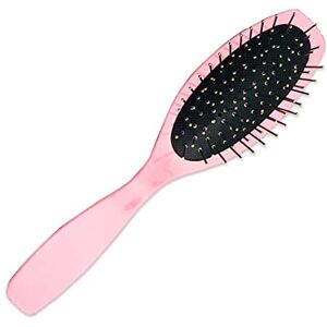 FIBOUND Brosse Démêlante avec Poils Métalliques, Brosse à Cheveux Démêlante pour Femme, Anti Statique Massage Brosse, Brosse à Cheveux pour Une Utilisation Quotidienne Humide et Sèche - Publicité