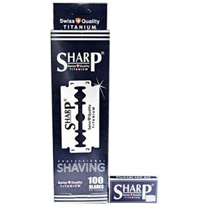 Durablade Lot de 100 lames de rasoir Sharp Titanium - Publicité