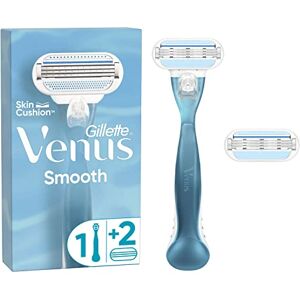 Gillette Venus Rasoir  Smooth pour femme, rasoir pour femme+2 lames de rasoir - Publicité