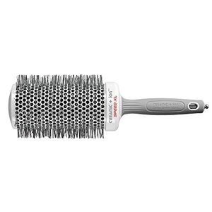 Olivia Garden Ceramic + Ion Speed XL 65mm Brosse avec Barrilet Extra-Long pour Coiffer des Sections de Cheveux plus Large, Coiffage et Séchage plus rapide - Publicité