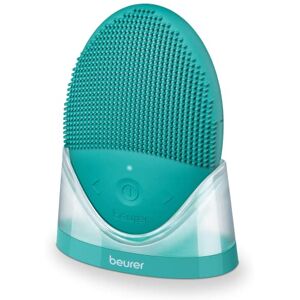 Beurer FC 52 Laguna Brosse visage, brosse nettoyante en silicone, nettoyage en profondeur des pores et massage de la peau, résistante à l'eau, convient à tous les types de peau - Publicité