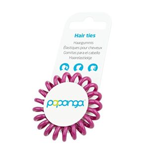 Papanga Elastiques ® originaux à spirale pour cheveux, Classic Edition, taille: Small, couleur: Radiant Orchid - Publicité