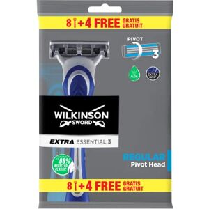 Wilkinson Sword Extra 3 Essentials Rasoir à 3 Lames pour Homme - Publicité