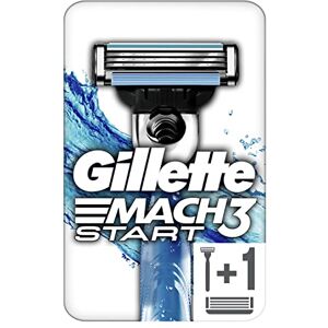 Gillette Lames de Rasoir Homme Mach3 + 1 Lame de Recharges [OFFICIEL] - Publicité