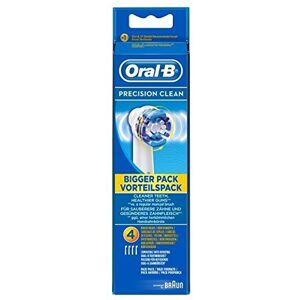 Oral-B Oral B Precision Clean Lot de 4 recharges pour tête de brosse à dents - Publicité