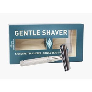 Giesen & Forsthoff G & f-Gentle Shaver Rasoir de sécurité, Acier Inoxydable - Publicité