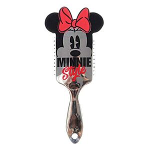 CERDÁ LIFE'S LITTLE MOMENTS 2500001487 Cepillo de Pelo 3D Minnie Mouse-Licencia Oficial Disney, Multicolor, Estándar Unisex niños - Publicité