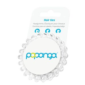 Papanga Elastiques ® originaux à spirale pour cheveux, Classic Edition, taille: Big, couleur: Diamond - Publicité