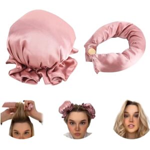 elthmpr Boucles Sans Chaleur, Bigoudis nocturnes, Heatless Hair Curlers Velours Curling Rod, bigoudis sans chaleur pour cheveux longs et moyens, cadeau pour filles et femmes (rose) - Publicité