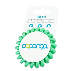 Papanga Elastiques ® originaux à spirale pour cheveux, Classic Edition, taille: Big, couleur: Mint Green - Publicité