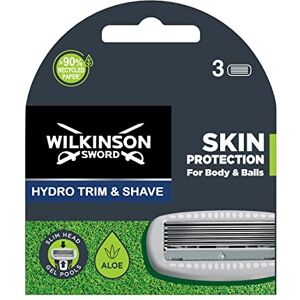 Wilkinson Sword Lames Wilkinson Hydro Trim & Shave Skin Protection Premium pour hommes, par 3 - Publicité