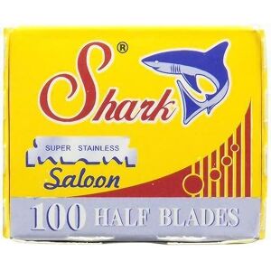 Razor Blades Club Lot de 100 lames de rasage à un seul fil Shark Super Stainless - Publicité