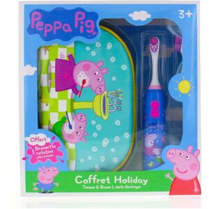 Tinokou Coffret Peppa Pig Voyage Brosse a Dents