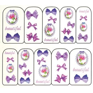 Beauty Nails Decalcomanies medaillon - Sweet Lolita violet Beauty Nails