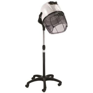 Beauty Coiffure Casque de séchage professionnel avec pied blanc Record 1200 Watts