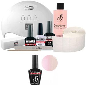 Beauty Nails Pack Beauty Nails + Lampe 48 watts Wonderlak extrême Beautynails NATURAL ROSE WLE030