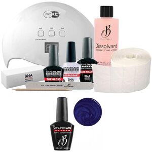 Beauty Nails Pack Beauty Nails + Lampe 48 watts Wonderlak extrême Beautynails NAVY BLUE WLE074