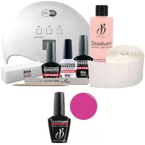 Beauty Nails Pack Beauty Nails + Lampe 48 watts Wonderlak extrême Beautynails Poppy Pink WLE152